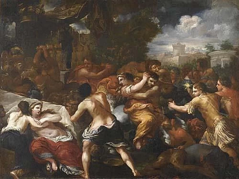 Pier Dandini - 239, Il ratto delle Sabine